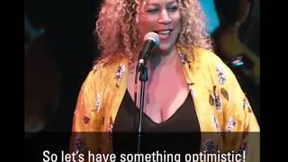 Salena Godden - Pessimism Is For Lightweights - Live at Tongue Fu
Salena Godden performing her epic poem in true Salena style with 200 people singing along! In Chris words from the end of the video Its a poetry gig what else did you expect?
This performance was part of our National Poetry Day Livestream from Arnolfini, Bristol. Comissioned by The Space Arts.
You can buy this poem in print in Salena Goddens book from Rough Trade here - https://www.roughtrade.com/…/salena-godden-pessimism-is-for…
CAPTIONED
Our next show is at Rich Mix London on the Thursday 21st March with features Hannah Lowe, Caleb Femi and Ben Norris. Hosted by Chris Redmond. Grab tickets here 👉 http://bit.ly/2tIu74a Salena Godden - Pessimism Is For Lightweights - Live at Tongue Fu