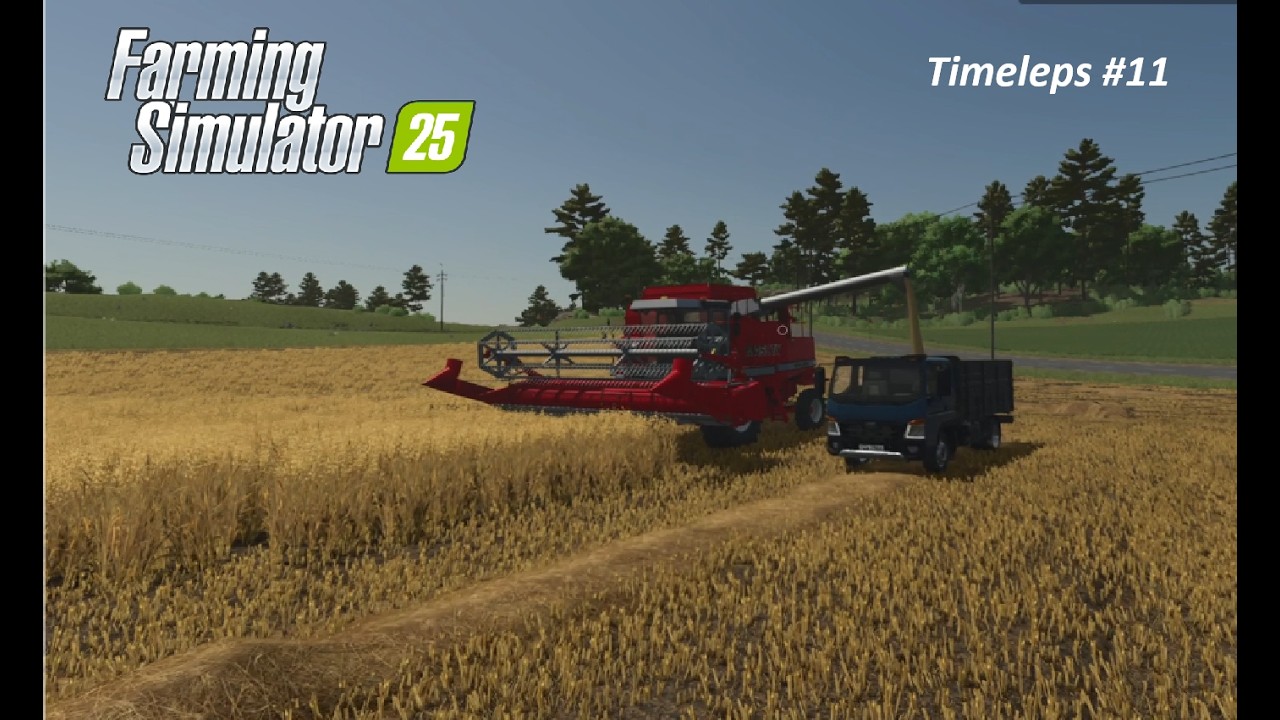 Buying Oat-Field, Harvesting & XXL Plowing Action! 🌾🚜💨I LS25 I Timelapse #11