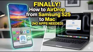 Samsung Just Broke the Apple Ecosystem! (Quick Share to AirDrop) #quickshare #airdrop #macOS #mac