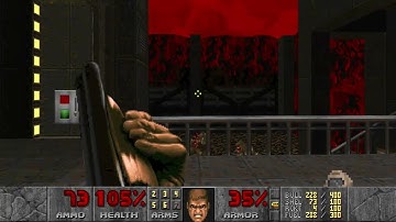 Doom Legacy of Rust E1M5: Creeping Hate UltraViolence 100% kills 100% secrets