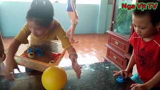 Trò Chơi_Ngoài_Trời_Bắn_Bóng_Vui Nhộn Fun Outdoor Games  Fun Team Building Games Nga Vịt Tv screenshot 5