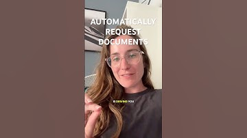 Automatically request documents from people using #smartsheet