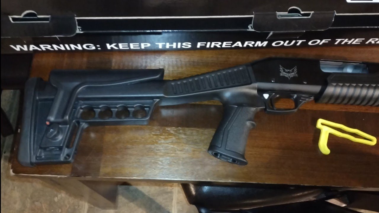 Emperor 12 Gauge Home Defense shotgun 18.5" Barrel Pistol grip pic rail