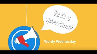 Famous Wordy Wednesday - informal questions Profile