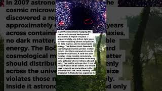 There Is a Void in Space So Large It Should Not Exist. It Is Completely Empty.