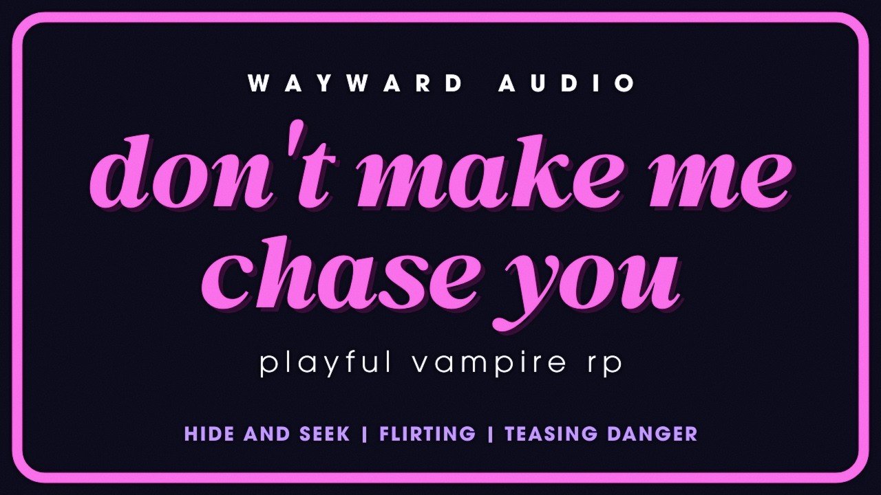 «Мне нравится играть с едой» — Вампирша дразнит свою добычу | F4A | АУДИО RP