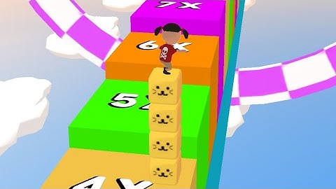 CUBE SURFER GAMEPLAY - NEW SKIN | ALL LEVELS #191 #Shorts​