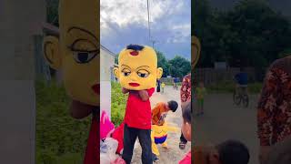 KOSTUM BADUT BARU 😍 #shorts #zain #badutmampang #badut