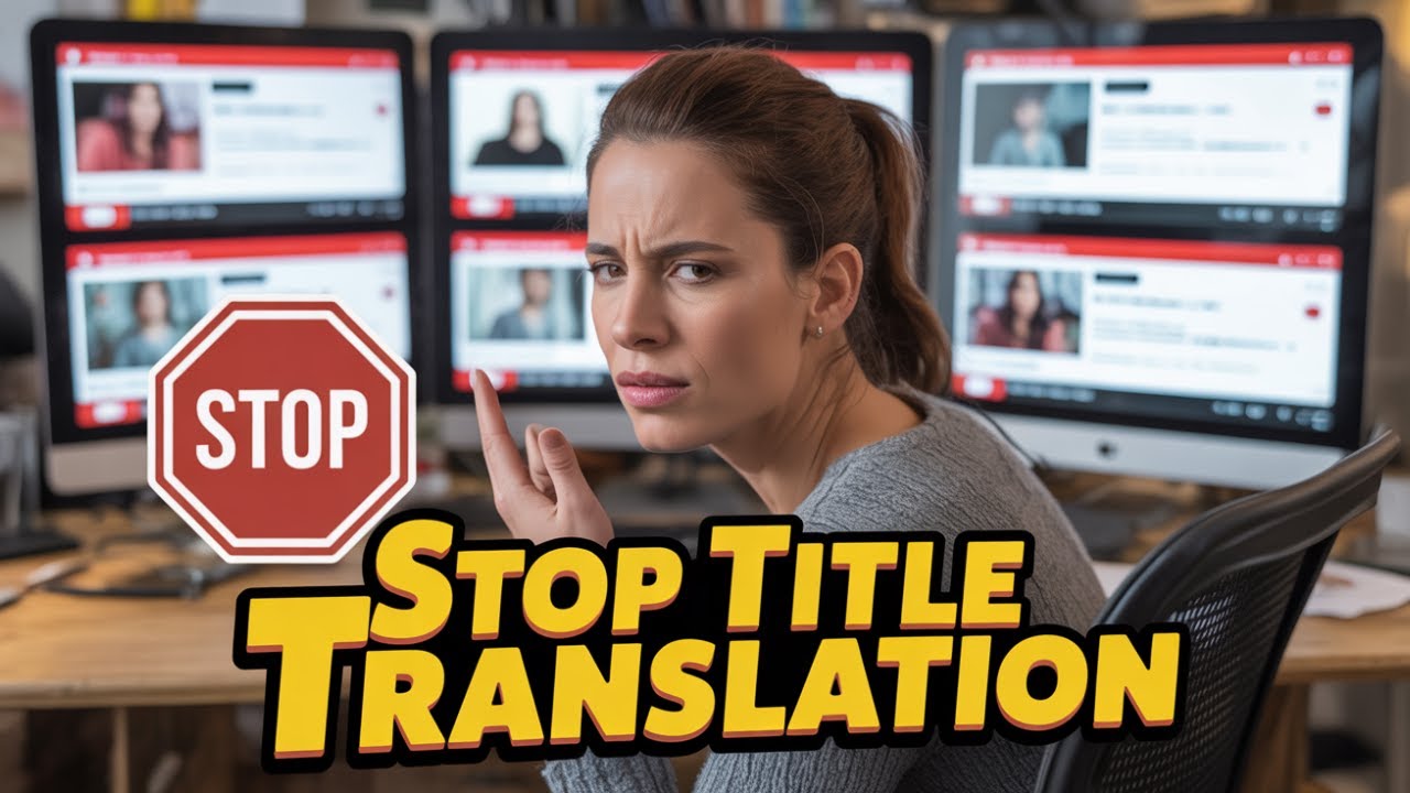 How To Stop YouTube From Automatically Translating Video Titles