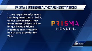 Prisma Health, United Healthcare negotiation over health coverage