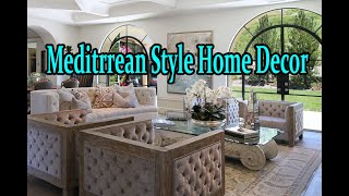 Beautiful Mediterranean Style Home Interior.