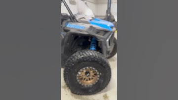 Polaris RZR Turbo Flat Tire Repaired. Ready to get on the trails this Spring