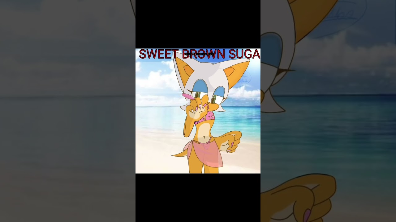 Sweet Brown Sugar! Shadow x rouge ft: sonic shadow and rouge 