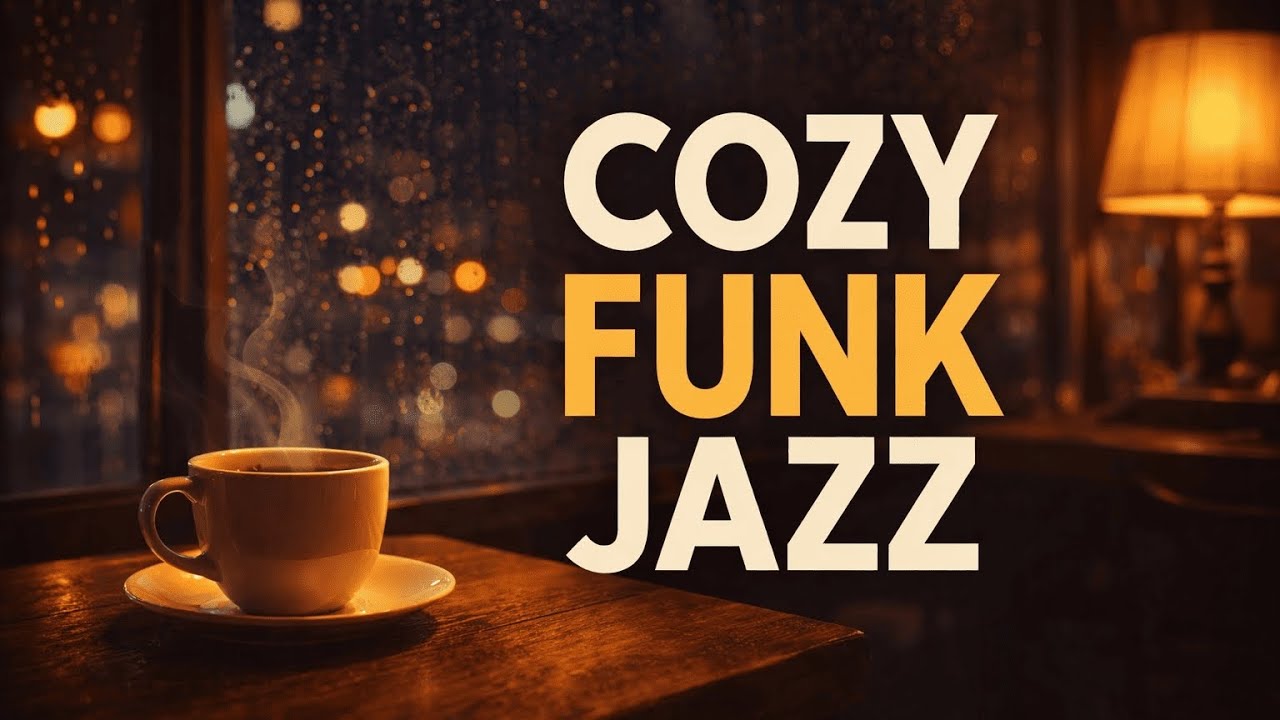 Late Night Funk Jazz | Cozy Cafe Music for Work, Study & Relax