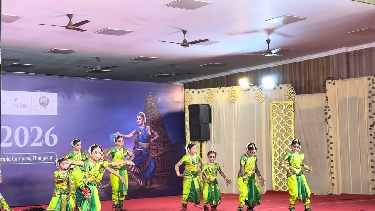 202602 Siva Ratri Natyanjali Bharatanatyam Dance Tanjavur Temple Nigazhini IMG 9692 Sydney Australia