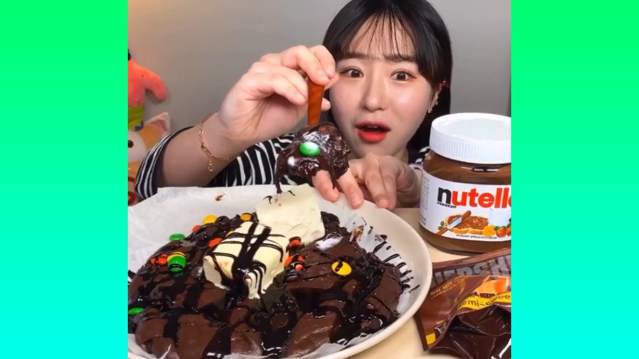 Shot on iPhone 6 ASMR EATING COMPILATION | (No Talking) | #43 - YouTube