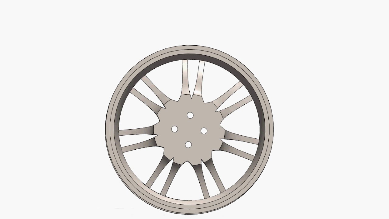 Car Rim , Animation - YouTube