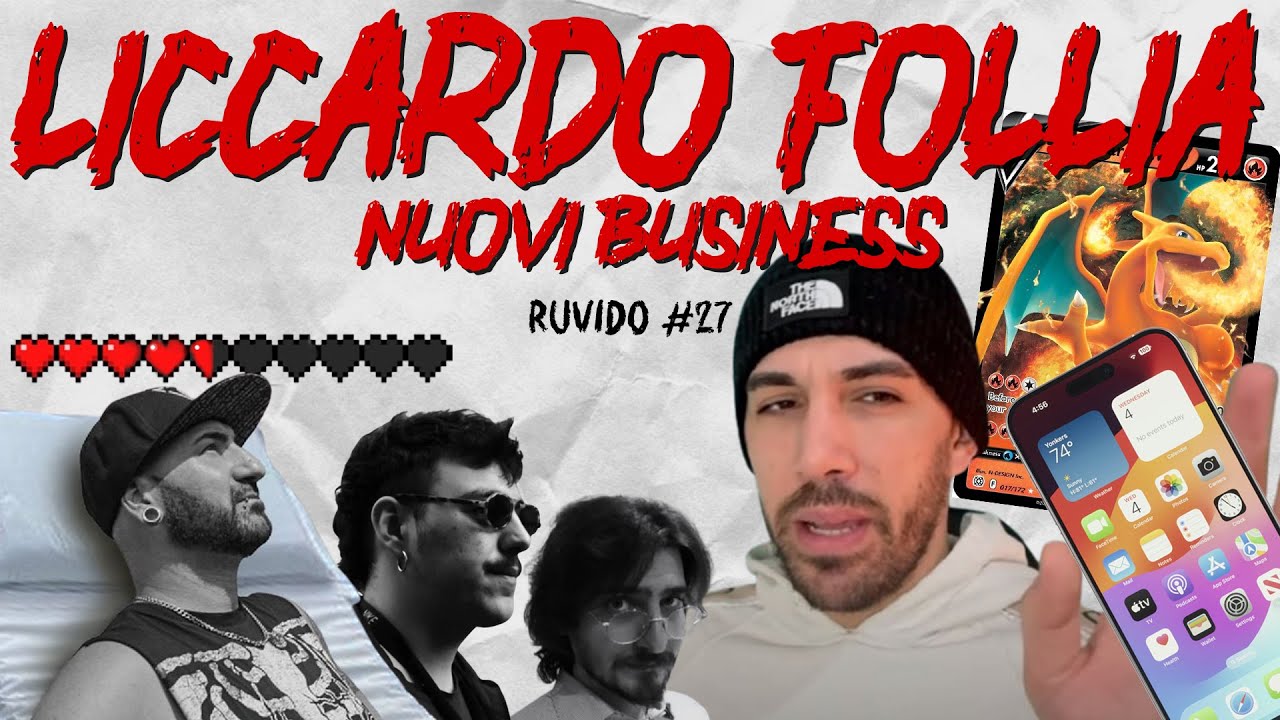 LICCARDO: lavoro SEGRETO, carte Pokémon, prodotti Apple e la segretaria | RUVIDO 27