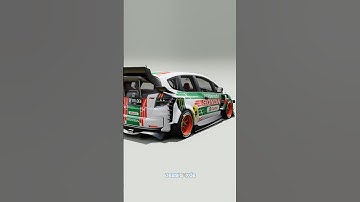 Digital modifications [GE8 Widebody] #trending #3d #honda #tutorial #shorts #3dblender