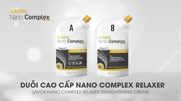 Lavox Nano Complex Relaxer straightening cream