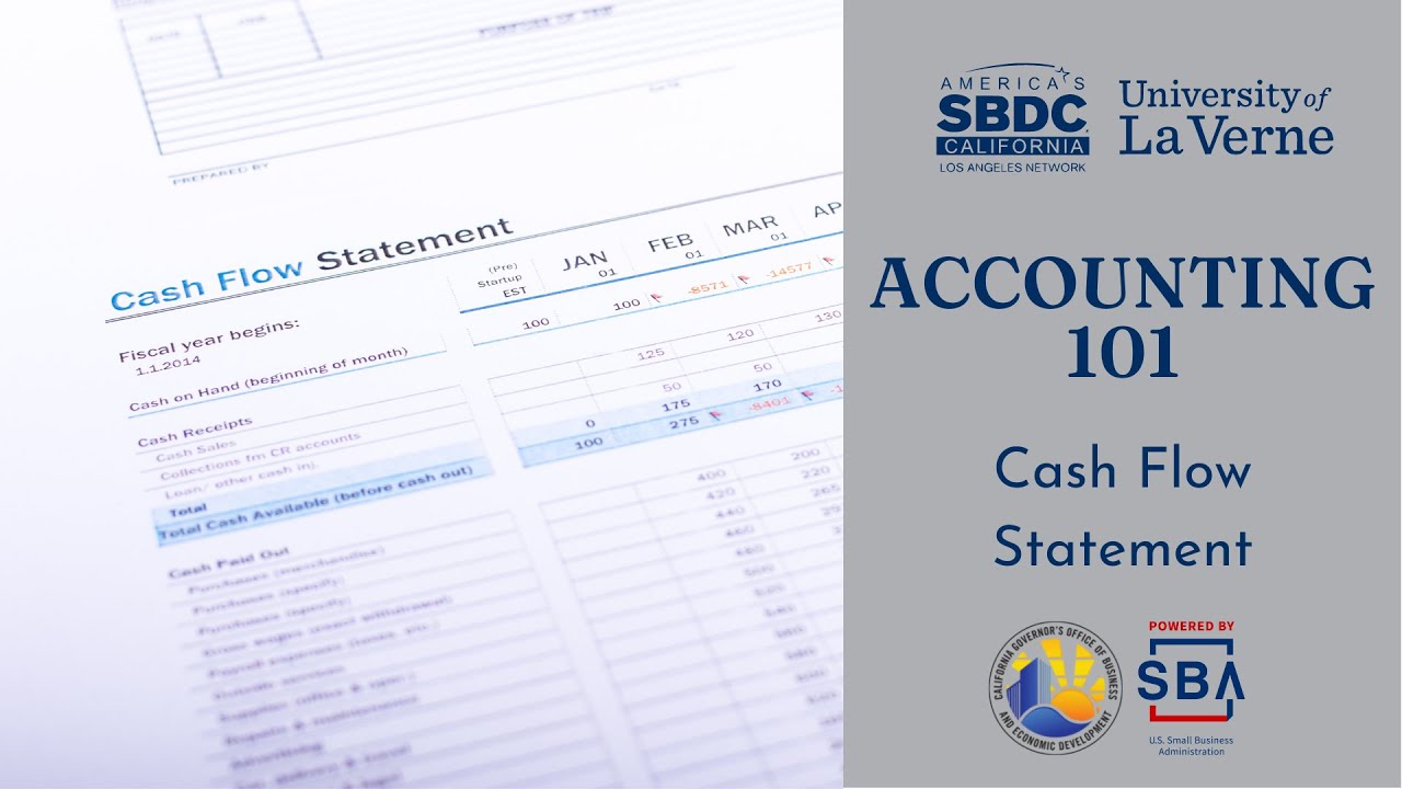Accounting 101: Cash Flow Statement - YouTube