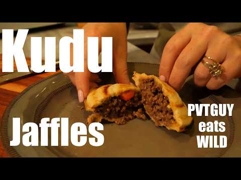 How to Make Kudu Mince Jaffles Over the Gas Hob | PrivateGuy Eats Wild