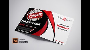 Adobe Illustrator Tutorial Create Business Bi-Fold Brochure