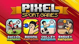 Basket ★ Soccer ★ Volley ★ Boxing Random Games - [TwoPlayerGames]