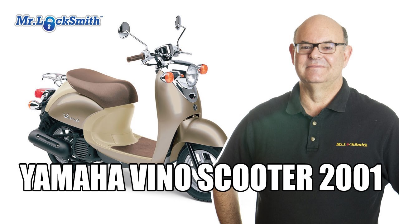 Motorcycle Locksmith Yamaha Vino Scooter 2001 Mr. Locksmith Video