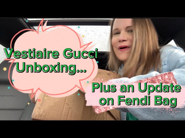 My first Vestiaire Collective Unboxing, Gucci Mini Boston Blooms Bag