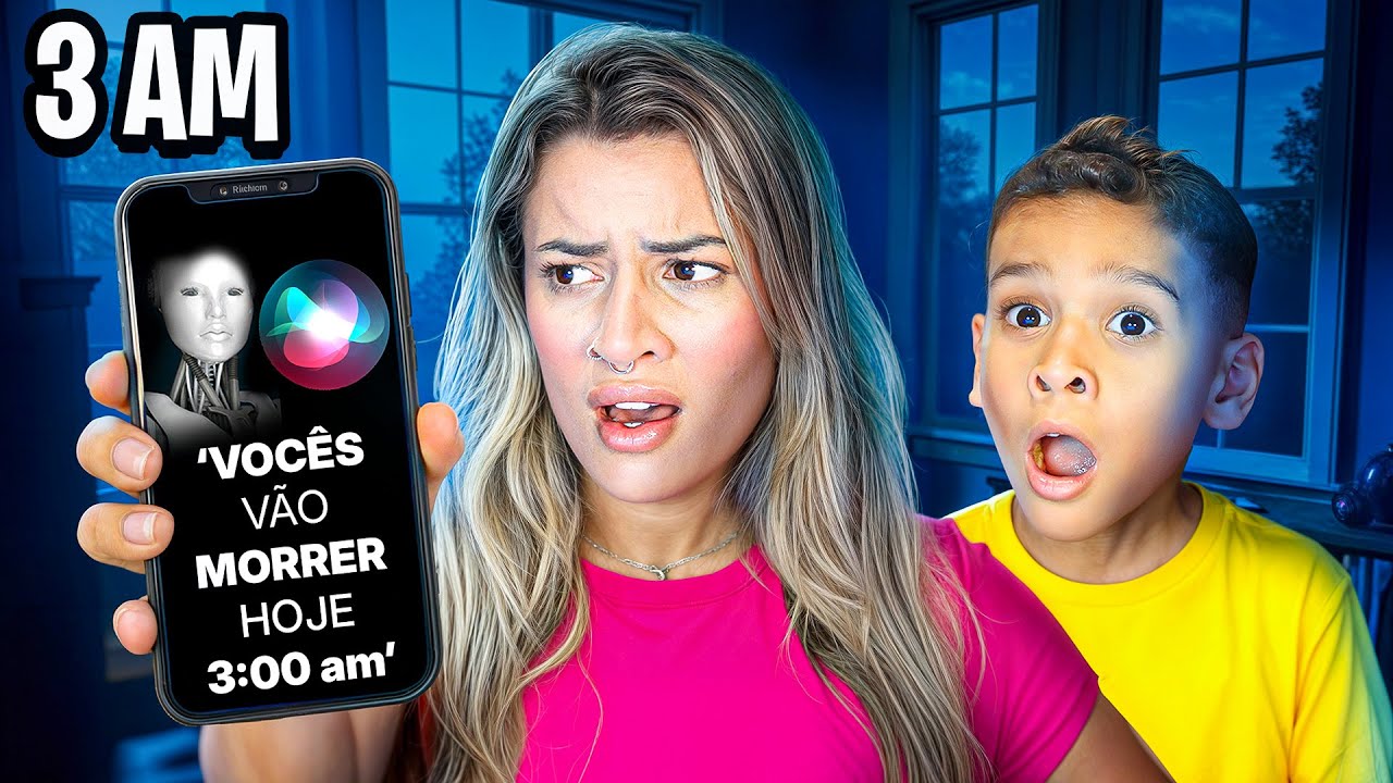 NUNCA FALE COM A SIRI AS 3 HORAS DA MANHÃ