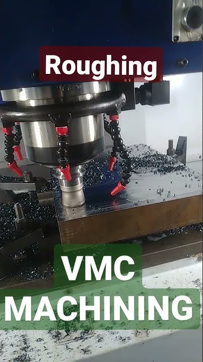 VMC | VMC Machine | VMC PROGRAMMING ROUGHING OPERATION #VMC #shorts ...