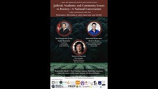 Judicial, Academic, and Community Lenses to Reentry