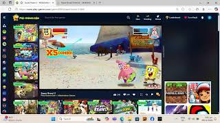 Super Brawl 2 - Spongebob And Danny Phantom Vs Sandy And Patrick