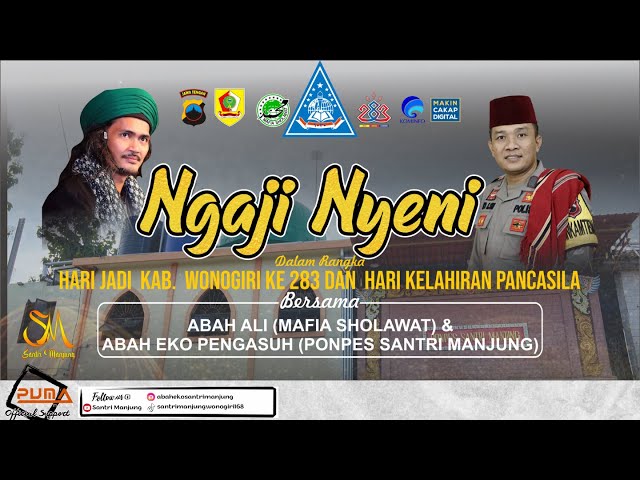 #live - NGAJI NYENI BERSAMA ABAH ALI MSI, u0026 ABAH EKO DJULIANTO SM - HARI PANCASILA - WONOGIRI 283 class=