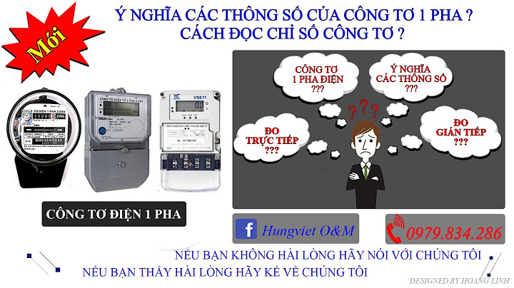 Chỉ số công tơ điện tiếng anh là gì