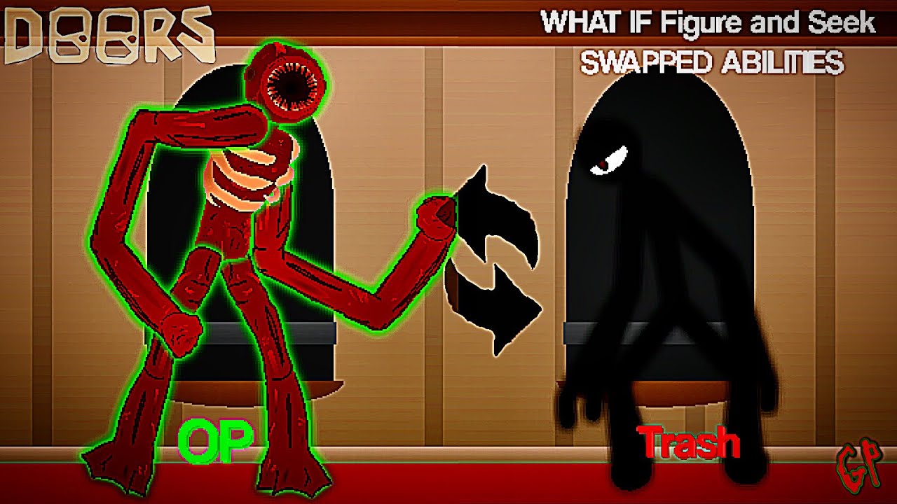 WHAT IF Seek & Figure SWAPPED ABILITIES (Roblox Doors) | Stick Nodes ...