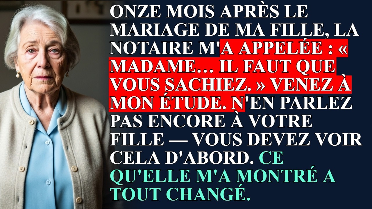 Un mardi matin, je tendais mon linge dans le jardin, quand une voix inconnue m’a dit au téléphone : « Madame Baumont, il faut qu’on se voie. N’en parlez pas à votre fille. » J’ai eu un frisson. Ma...