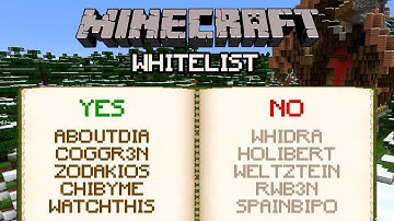 #Minecraft Whitelist Guide ⛏️ - #Nitrado #Tutorial #Guide