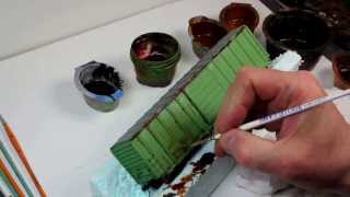 WEATHERING A BOXCAR - 4 DETAILING CONTINUED