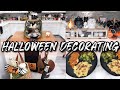 HALLOWEEN DECORATE WITH ME 2021 | FARMHOUSE HALLOWEEN DECOR | HALLOWEEN KITCHEN DECOR