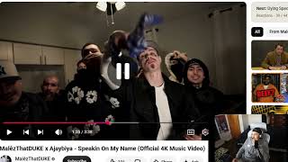 MalezThatDUKE x Ajaybiya - Speakin On My Name Reaction