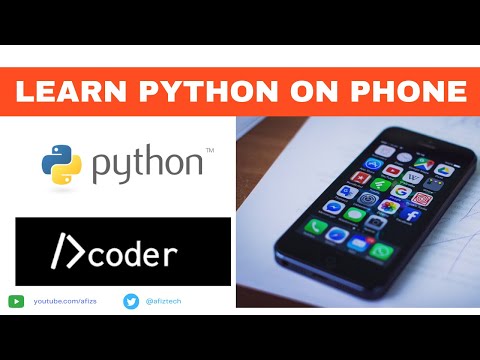 Python on Phone: 1 Installation and Hello World | #Dcoder
