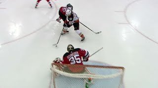 Gotta See It: Henrique flips puck over Vatanen then goes backhand for goal Gotta See It: Henrique flips puck over Vatanen then goes backhand for goal