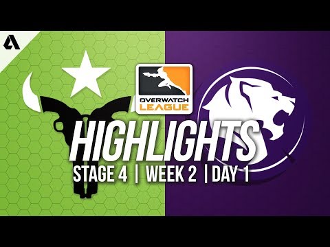 Houston Outlaws vs Los Angeles Gladiators | Overwatch League Highlights OWL Stage 4 Week 2 Day 1