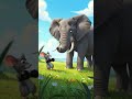 Mouse fight with Elephant 😱😱😱😱😱 # Shorts # Viral