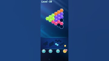 Block! Hexa Puzzle | Regular A - Level 58 | Walkthrough
