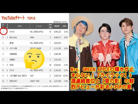 Mrs GREEN APPLE 歴史に残る快挙 ミセスが ライラック で達成した 2年連続レコ大受賞 という偉業の裏側 Number Iにはない ミセスだけの 最強の武器 とは