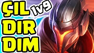 ÇILDIRDIM! 😡PONÇİK MAHMUD 1V9 YASUO MID!! ADAM KAZANMAK İSTEMİYOR!! | Barış Can