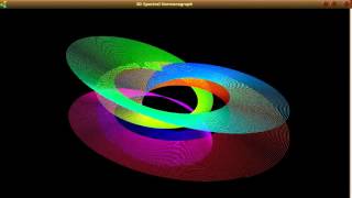 A 3D Harmonograph Python program
